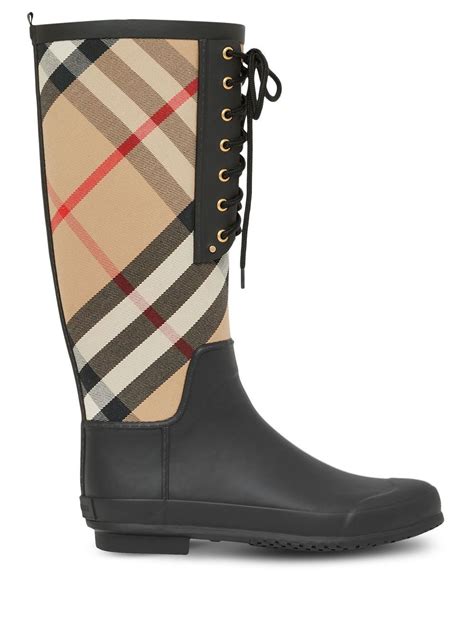 bluefly burberry rain boots|net a porter Burberry boots.